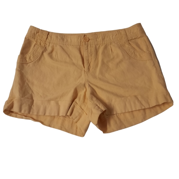 Banana Republic Pants - Banana Republic Linen Shorts Womens Size 12 Ryan Fit